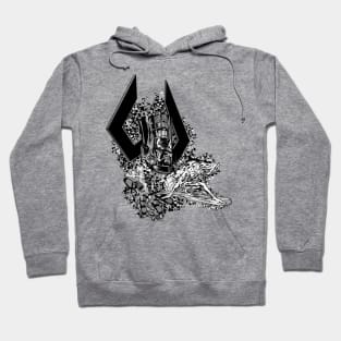 Galactus & Silver Surfer - BW Hoodie